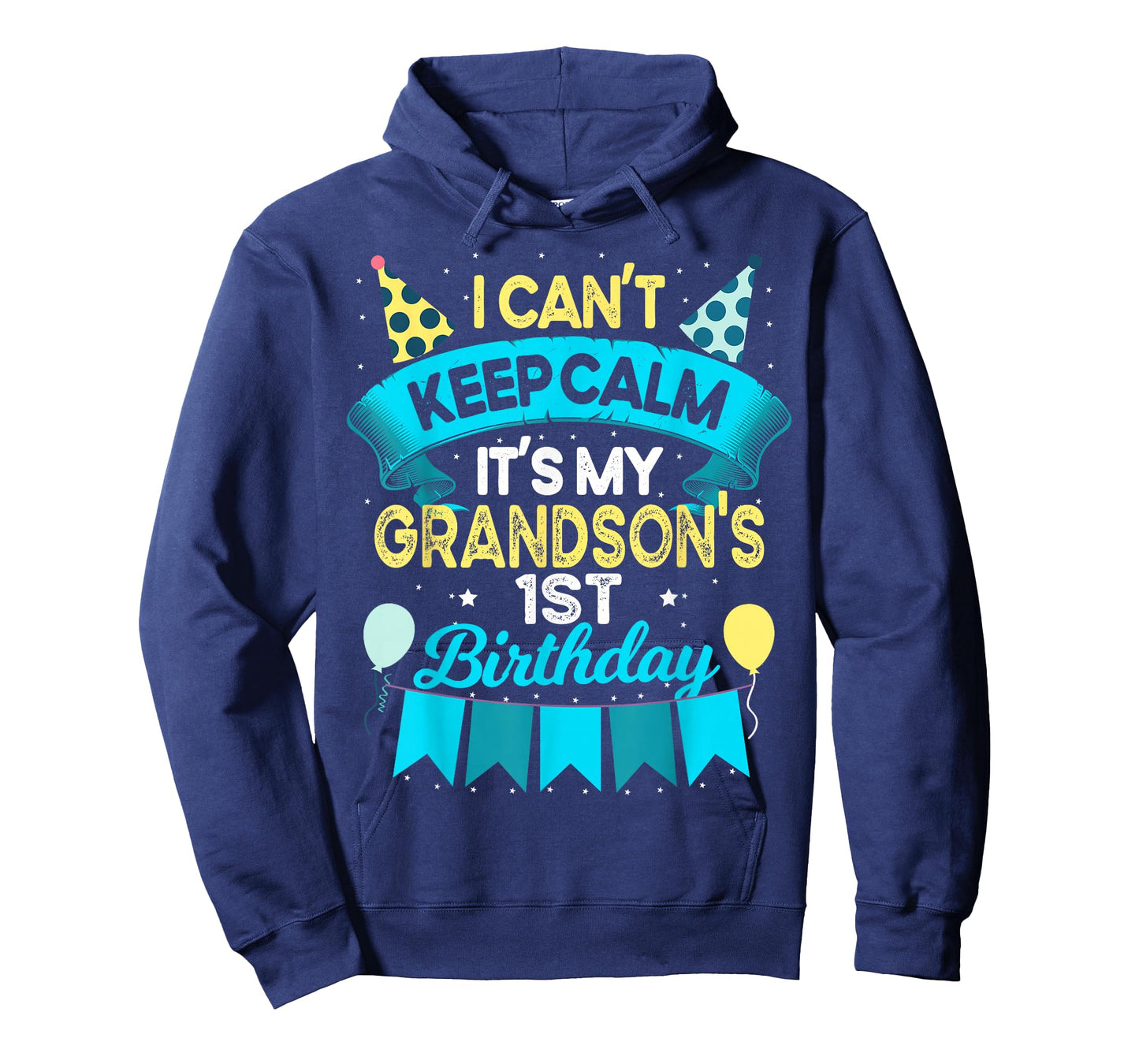 1 Years Old Grandson Gift It's My Grandson 1st Birthday T-Shirt