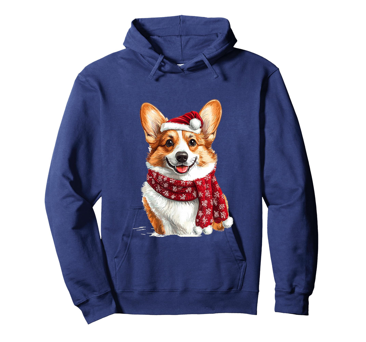 Cute Pembroke Welsh Corgi Dog Christmas Merry X-mas Graphic T-Shirt