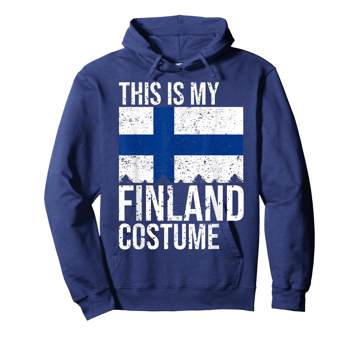 Vintage This is my Finland Flag Costume design For Halloween T-Shirt