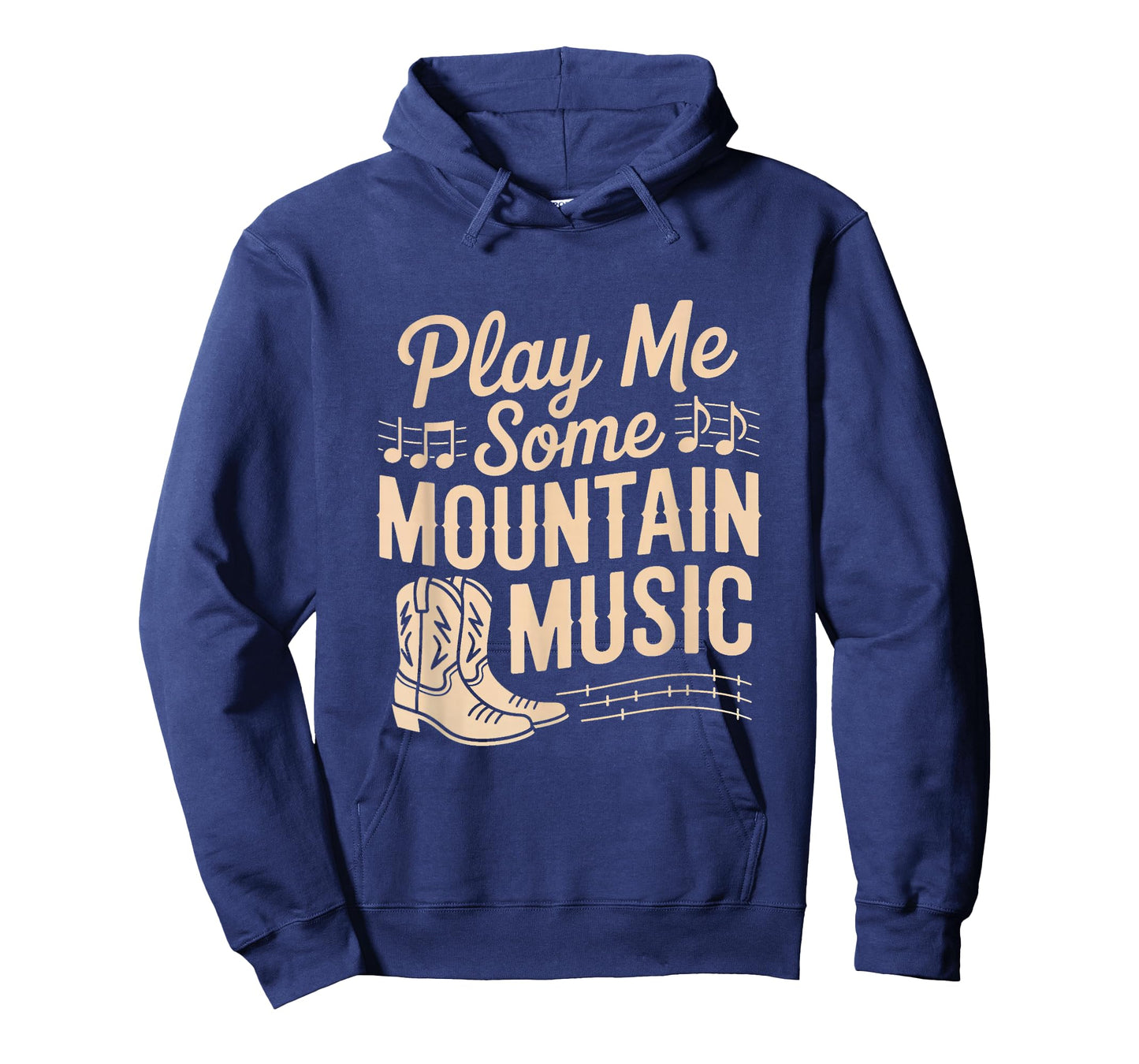 Play Me Some Mountain Music Country Music Western T-Shirt