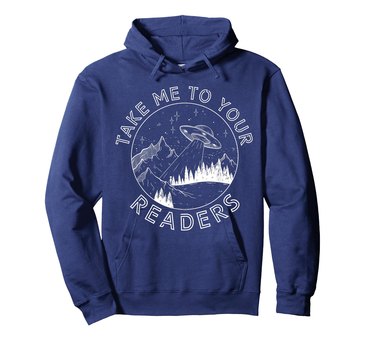 Take Reading English Teacher Library Alien Space T-Shirt T-Shirt