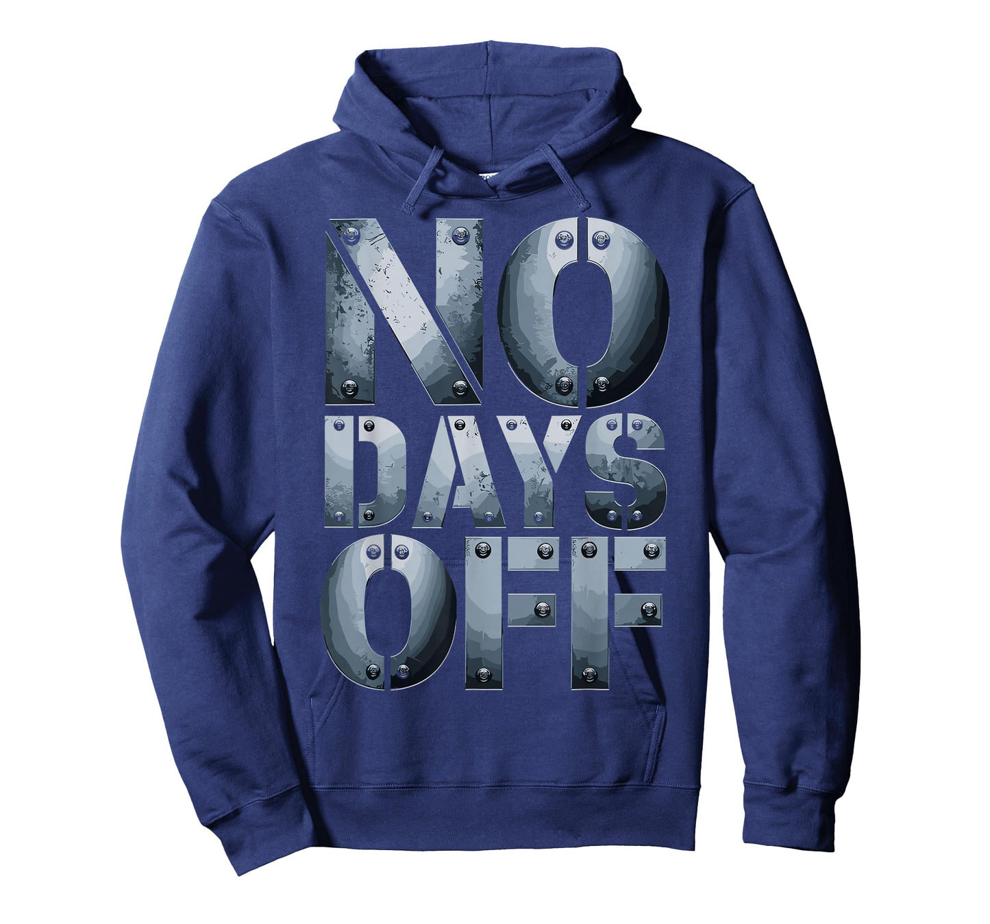 No Days Off Motivational Quote Gym Funny Tee Weightlifting T-Shirt