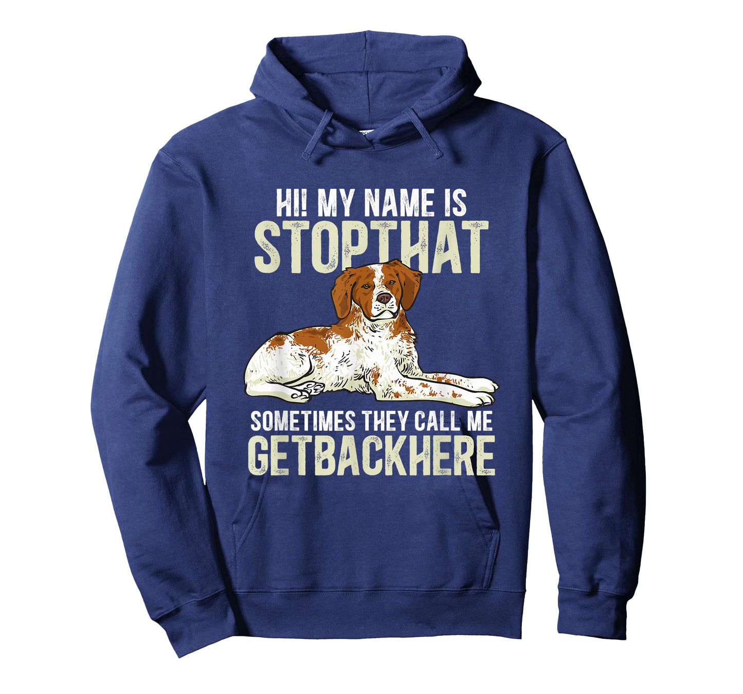 Brittany Spaniel Funny Brittany Dog T-Shirt