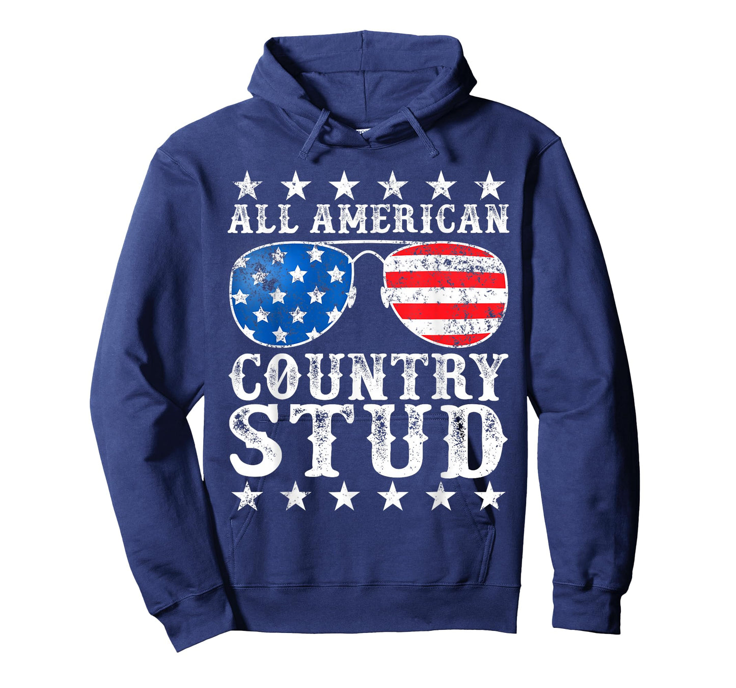 All American Stud Boy Country 4th of July USA Flag Gift T-Shirt
