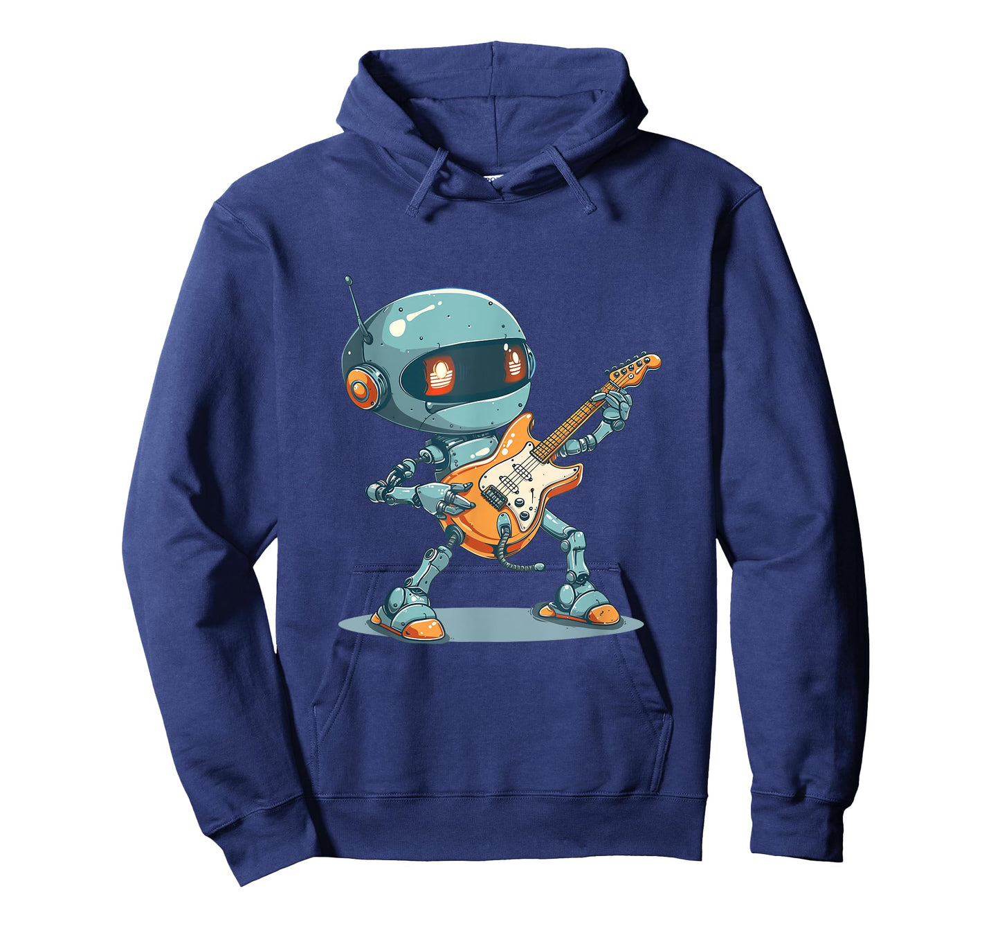 Amazing Robot with Electric Guitar for a Wild Rock Session T-Shirt