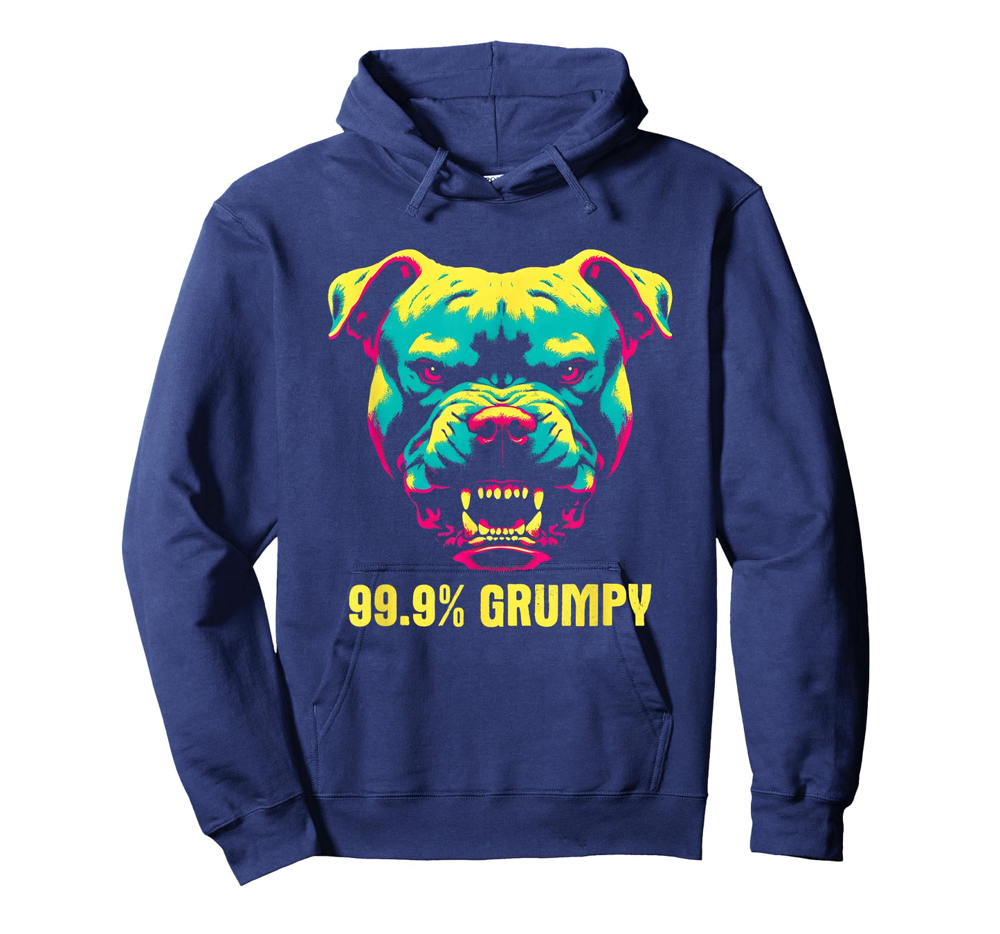 99.9% Grumpy Pit Bull - Funny Vintage Pit Bull Dog Lover T-Shirt