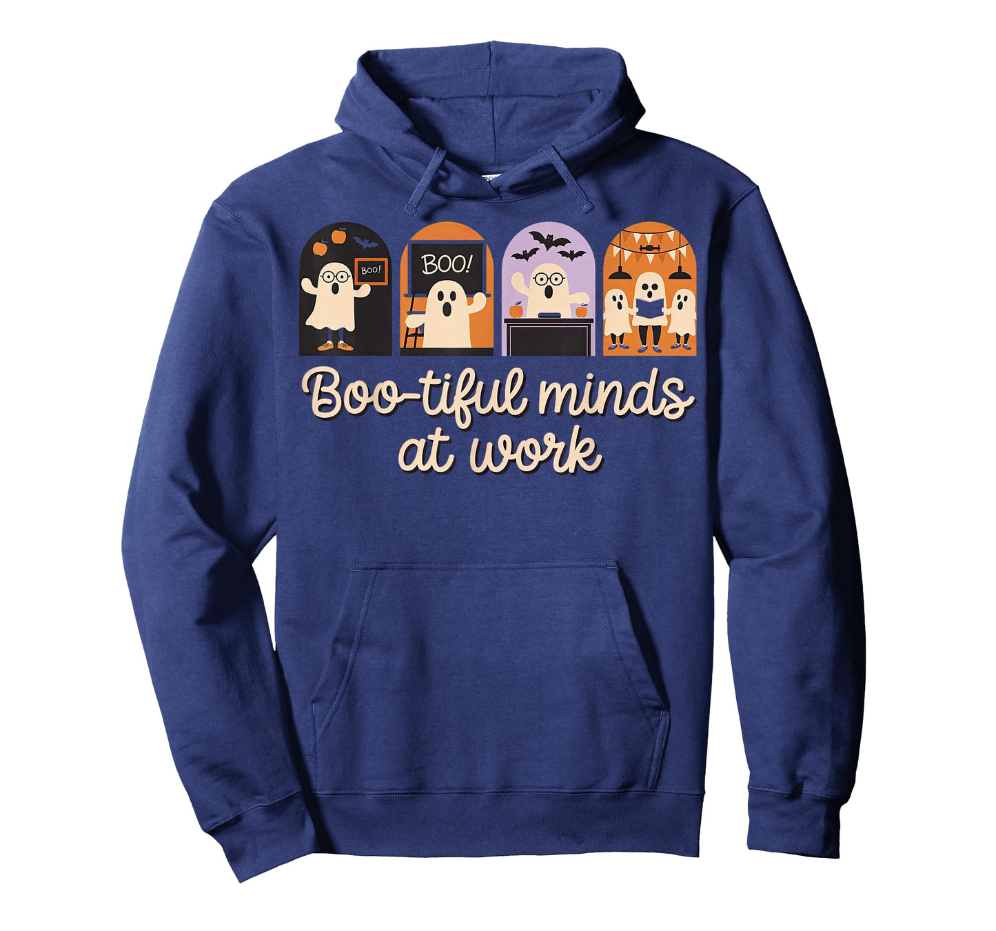 Cute Halloween Ghosts School Boo-Tiful Minds at Work T-Shirt