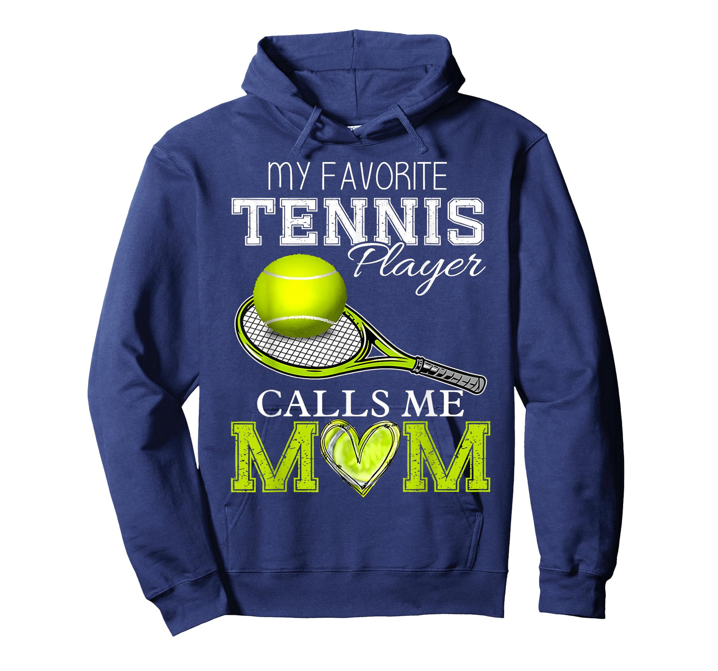 Vintage My Favorite Tennis Player Calls Me Mom Mother's Day T-Shirt