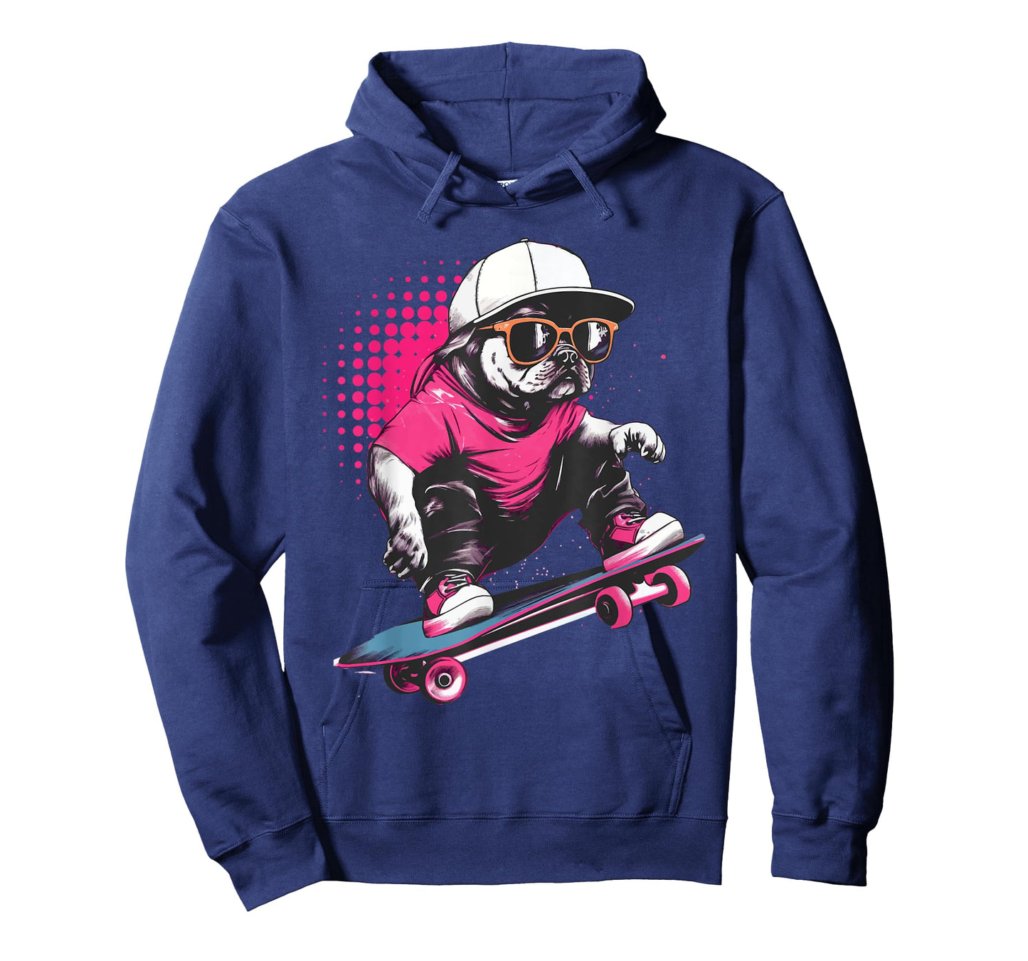 Pug Skater - Skaterboard Skateboarding Dog Lover Puppy Owner T-Shirt