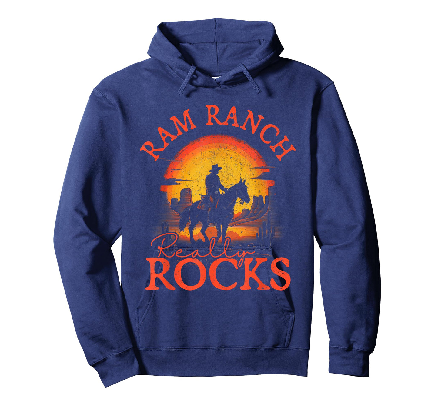 Western Life Rodeo Country Music Ram Ranch Really Rocks T-Shirt