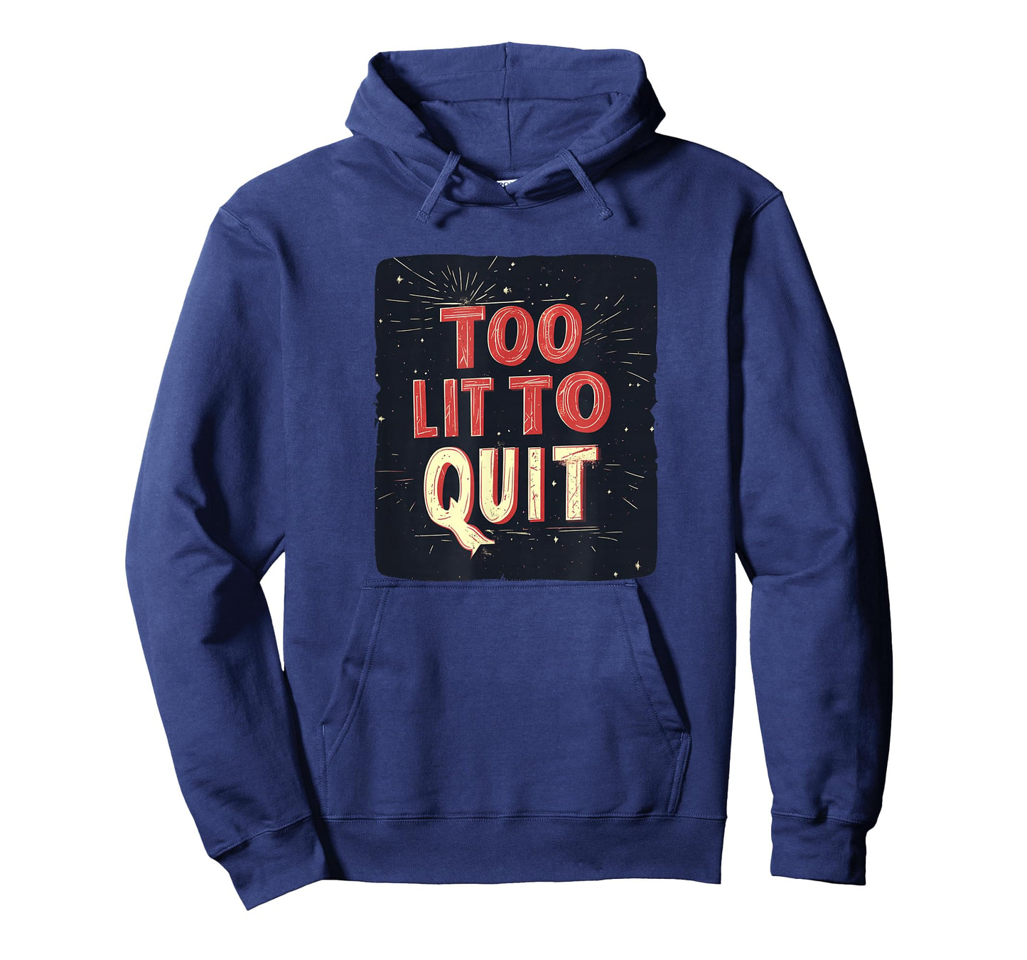 Awesome Too Lit to Quit Logo T-Shirt