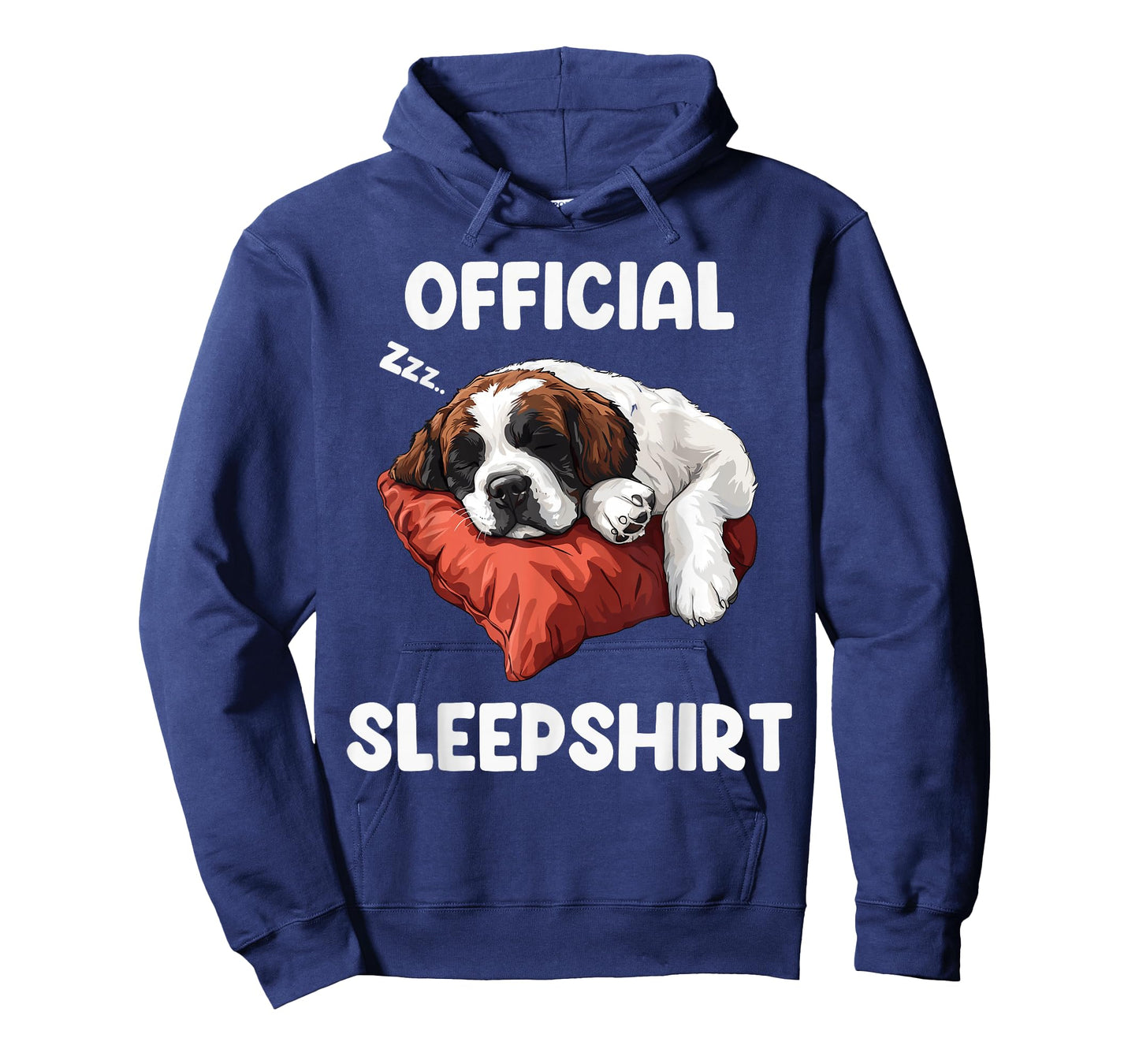 Official Saint Bernard Sleepshirt Cute Dog Lover Sleepwear T-Shirt
