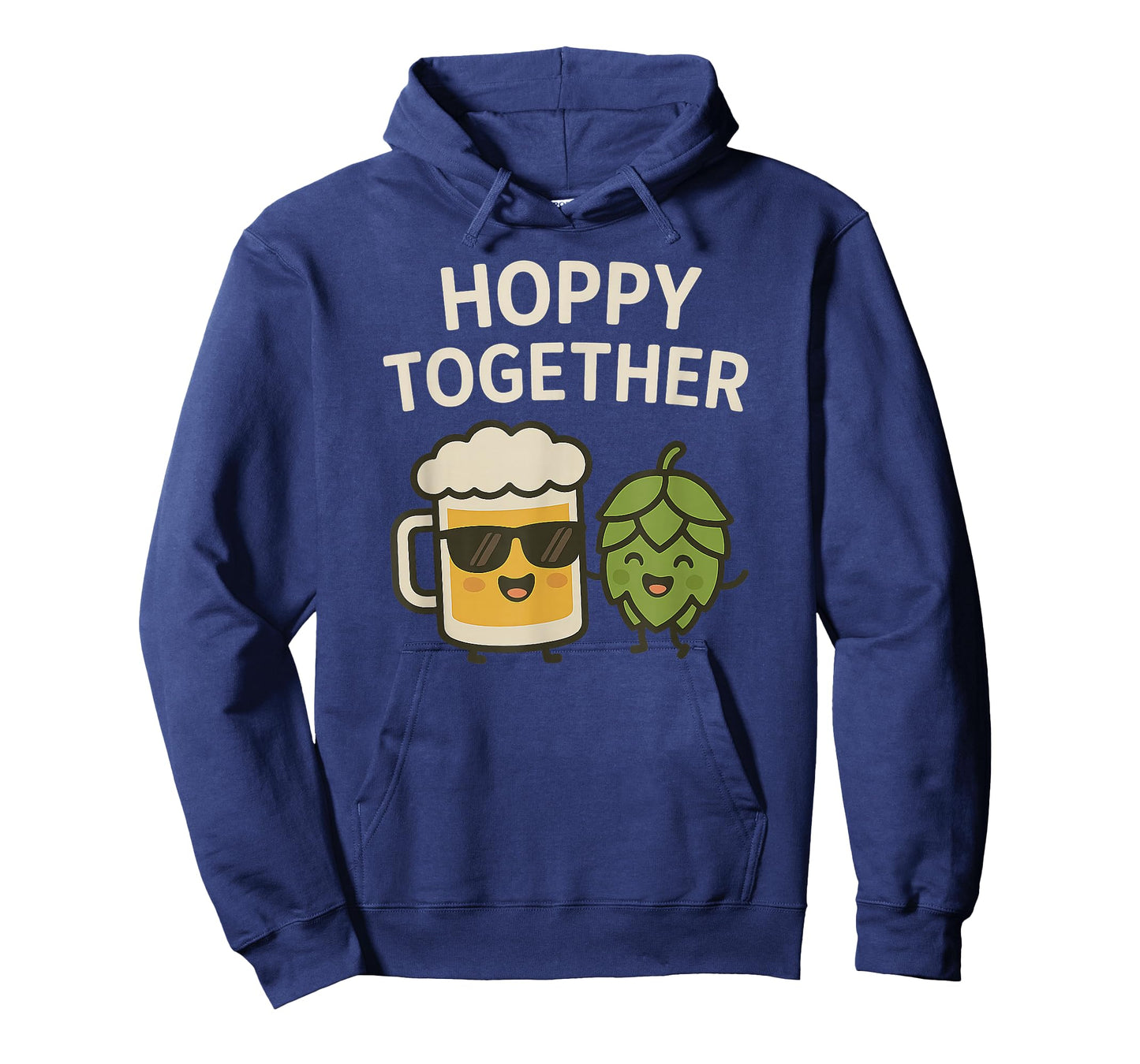Hoppy Together - Craft Beer & Hops Funny Drinking T-Shirt