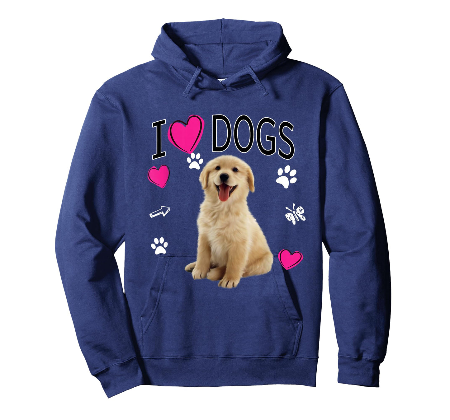 I Love Dogs Shirt - Golden Labrador Retriever t Shirt T-Shirt