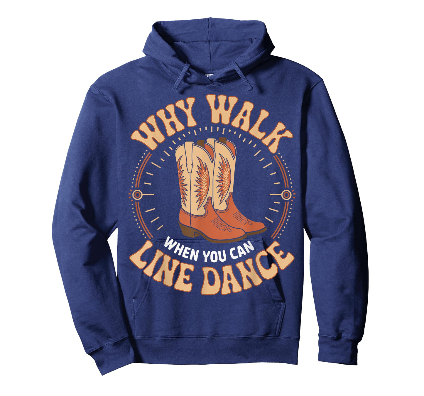 Why Walk When You Can Line Dance Country Line Dancing Dancer T-Shirt