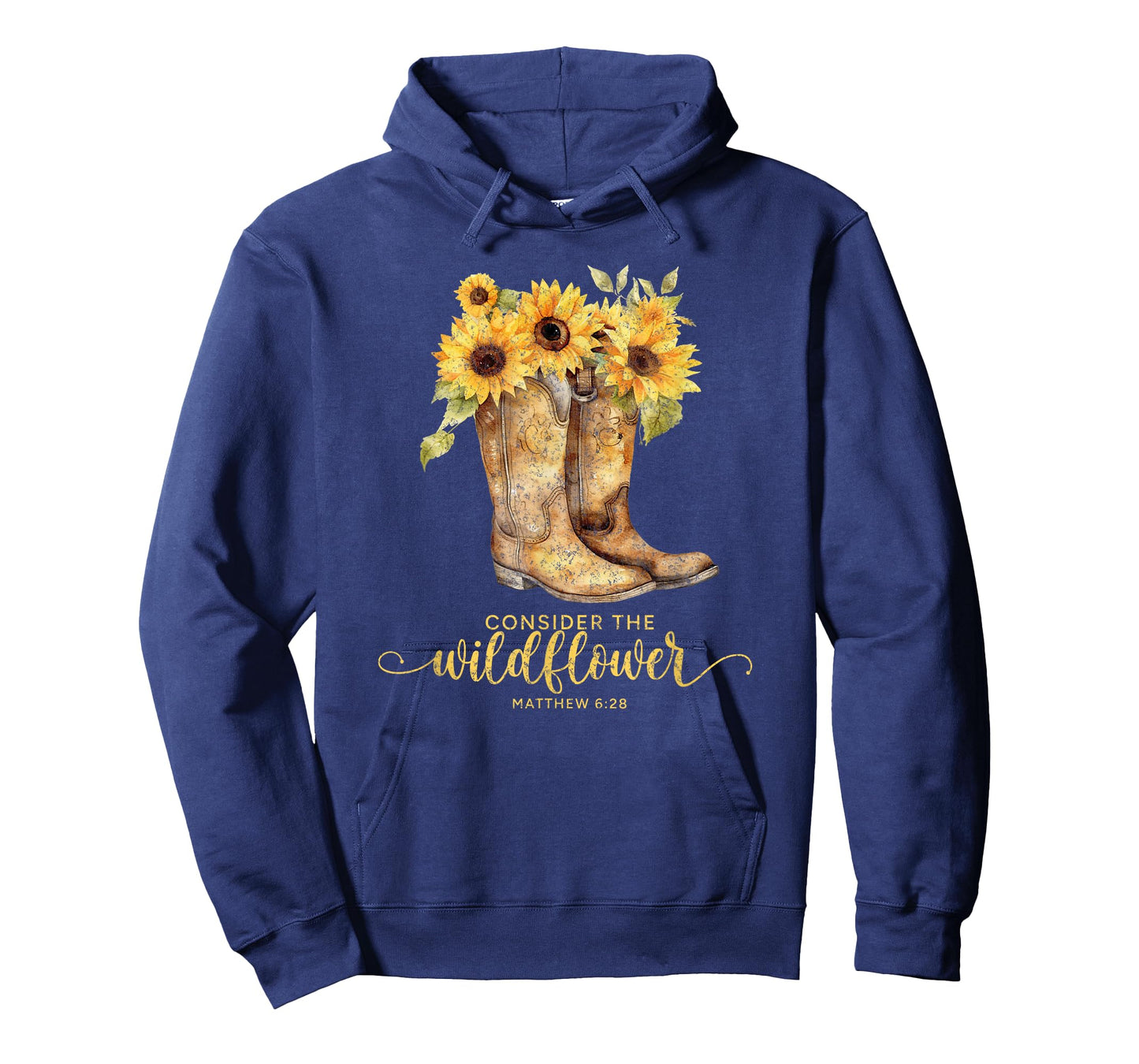 Christian Cowgirl Western Cowboy Sunflower Boots For Women T-Shirt