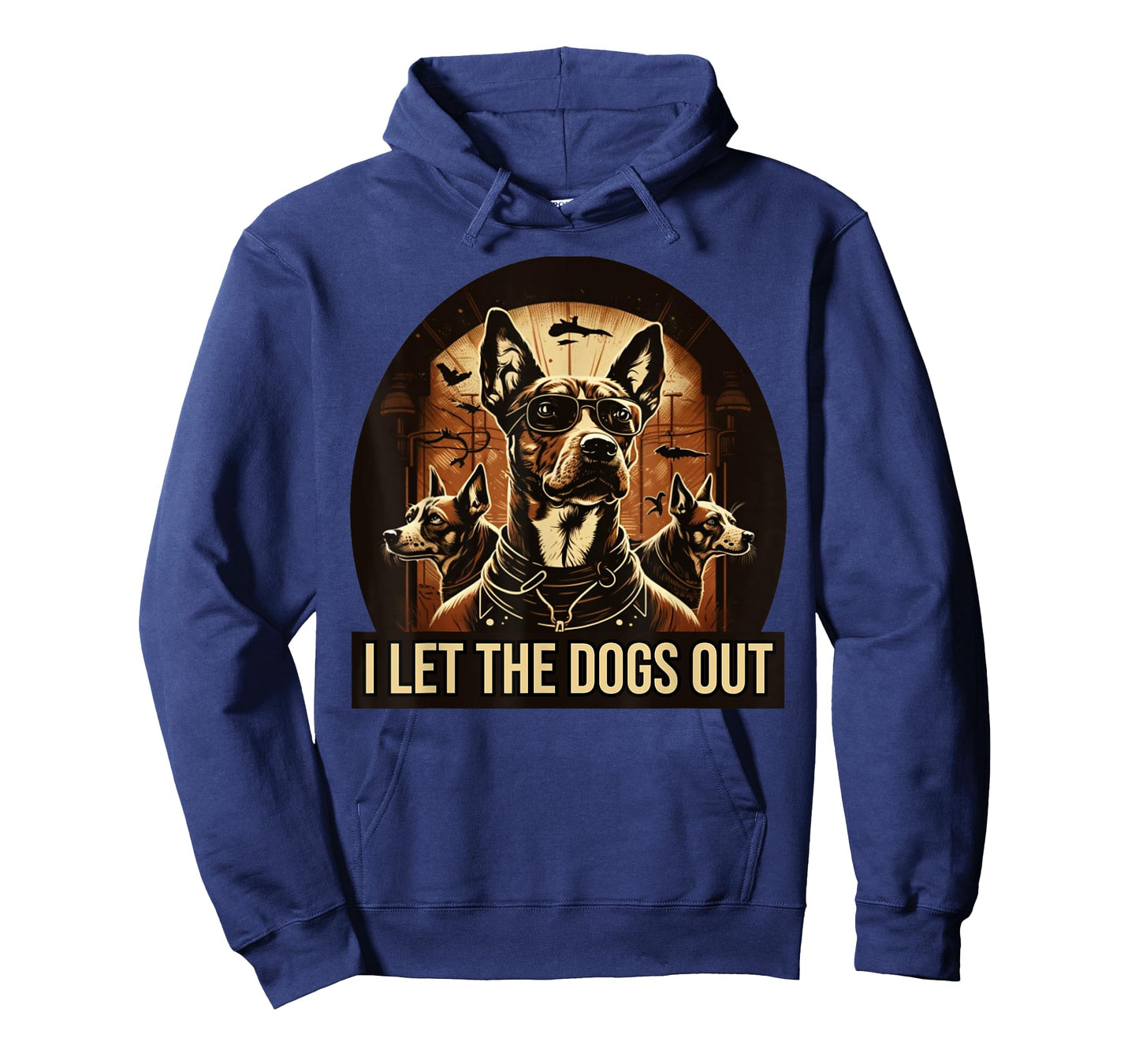 I let the dogs out funny dog lovers T-Shirt