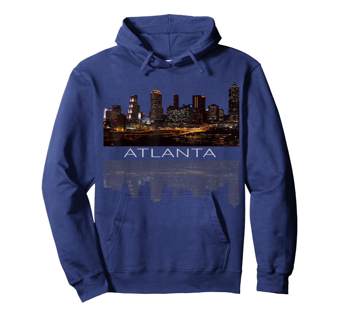 City of Atlanta Nightlife Georgia Skyline Cityscape Love ATL T-Shirt