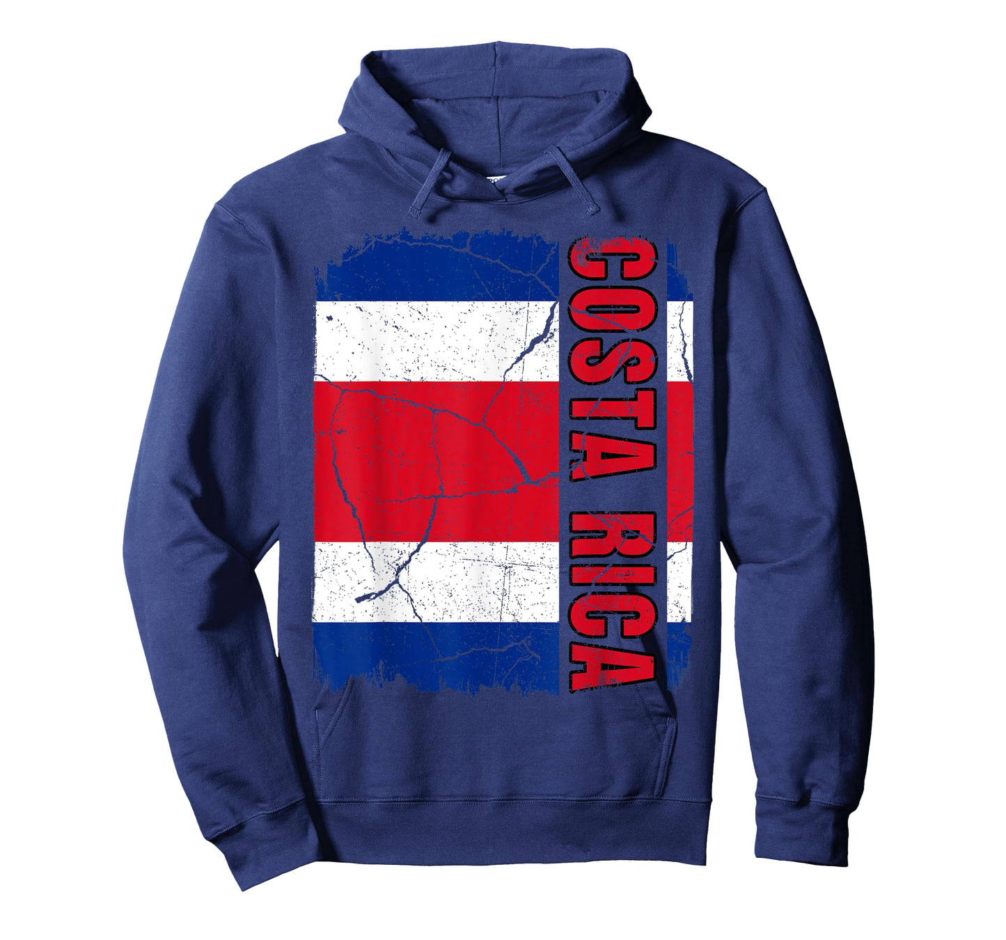 Vintage Costa Rican Flag Costa Rica Pride Root Heritage Gift T-Shirt