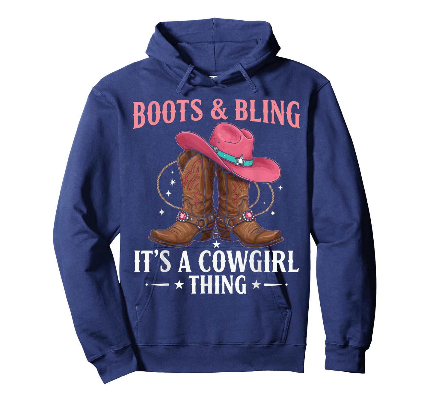 Howdy Western CountryRodeo Boots & Bling its a Cowgirl Thing T-Shirt