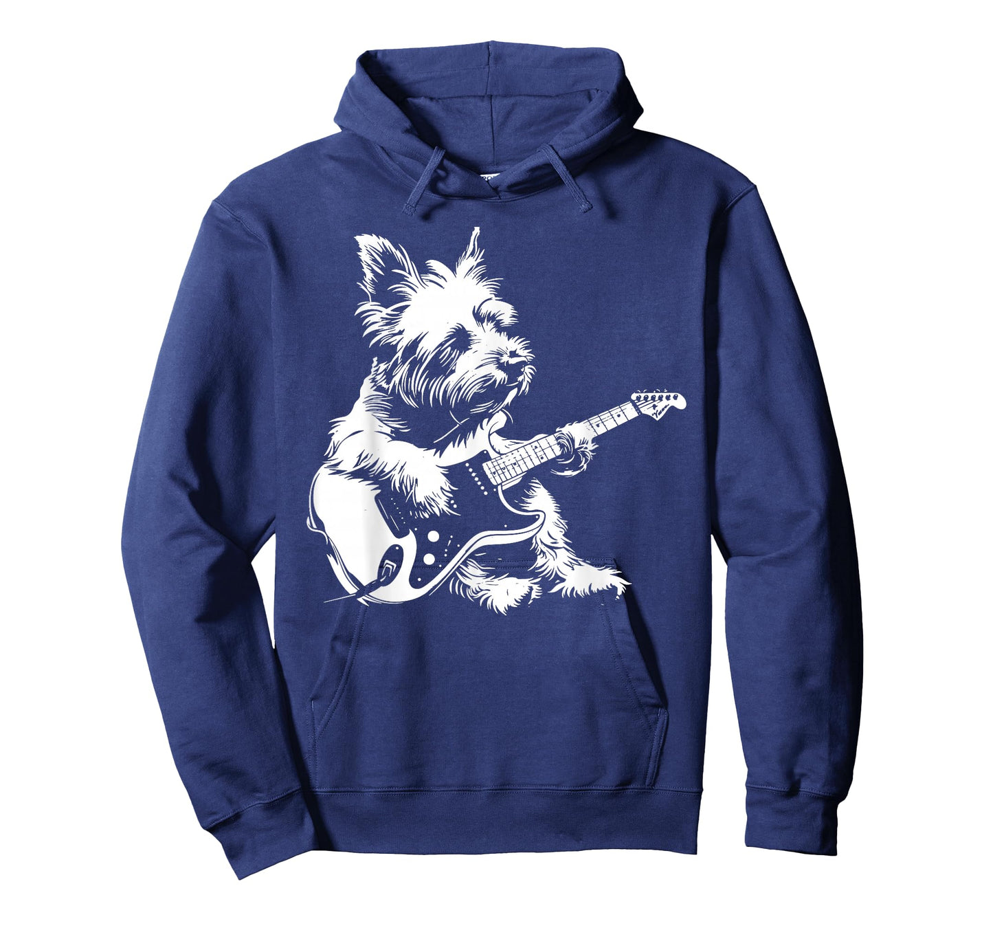 Dog Guitarist Guitar - Westie Dad Mom T-Shirt