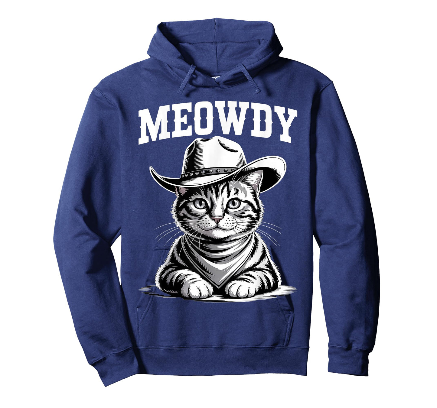 Meowdy Cat Funny Western Country Vintage Cowboy Cat T-Shirt