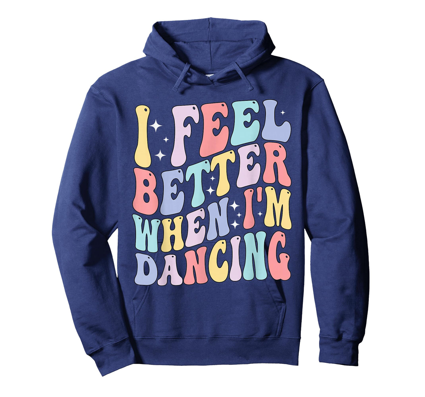 Groovy I Feel Better When I'm Dancing Ballet Dancer Girls T-Shirt