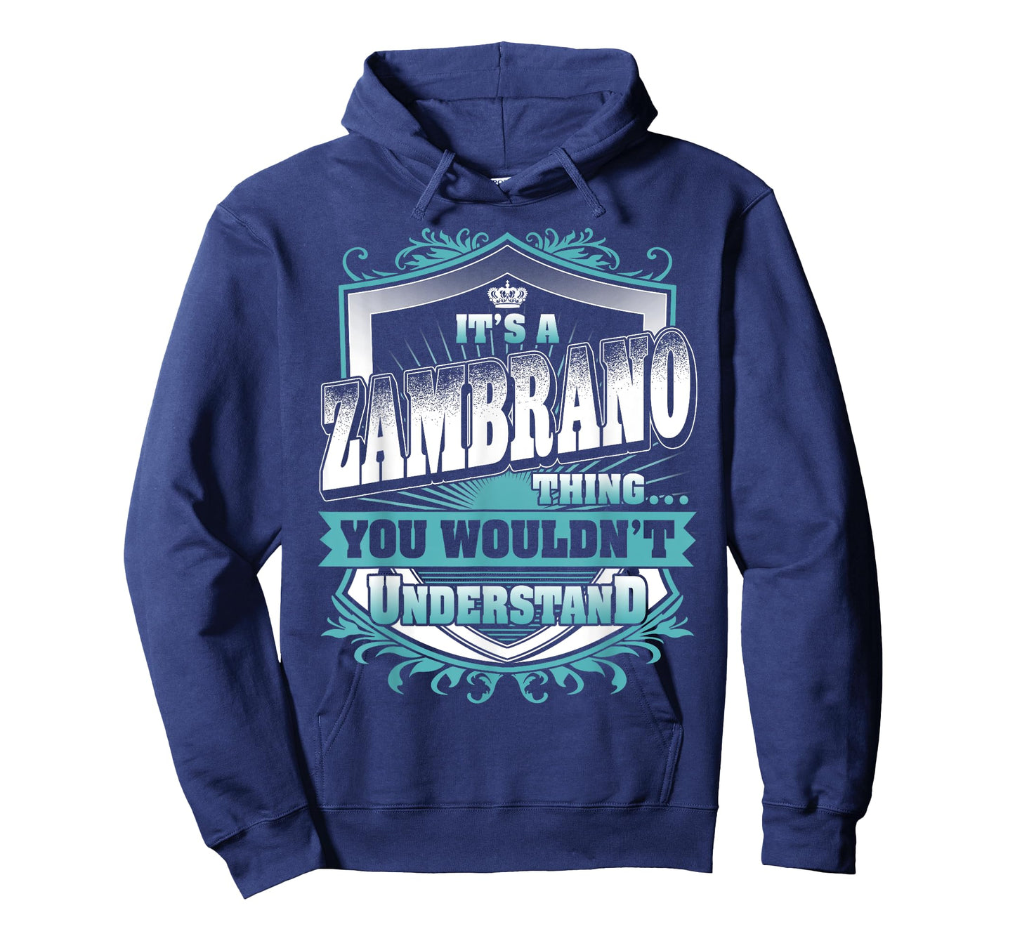 It's A ZAMBRANO Thing You Wouldn't Understand Name Vintage T-Shirt