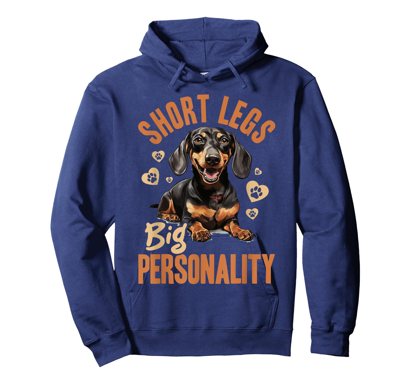 Dachshund wiener sausage dog Short legs big personality Men Women Kids T-Shirt