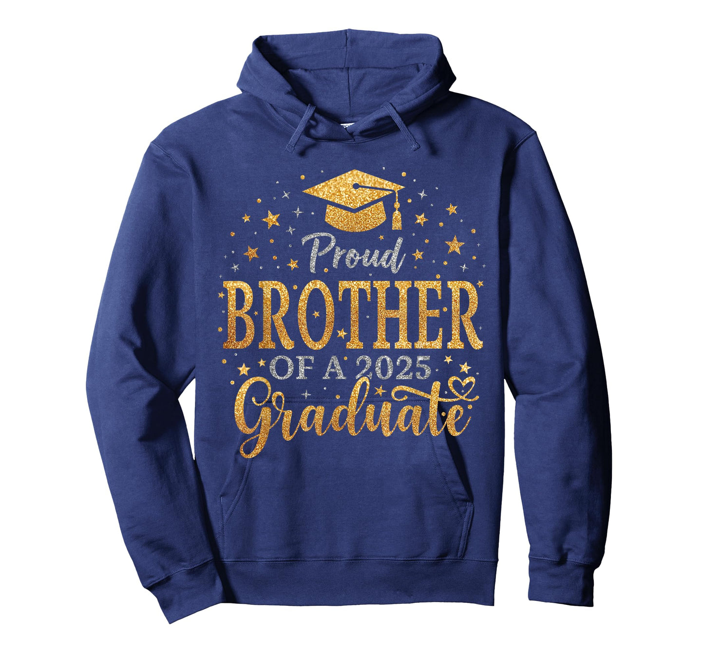 Funny Senior Proud Brother of a Class of 2025 Graduate T-Shirt
