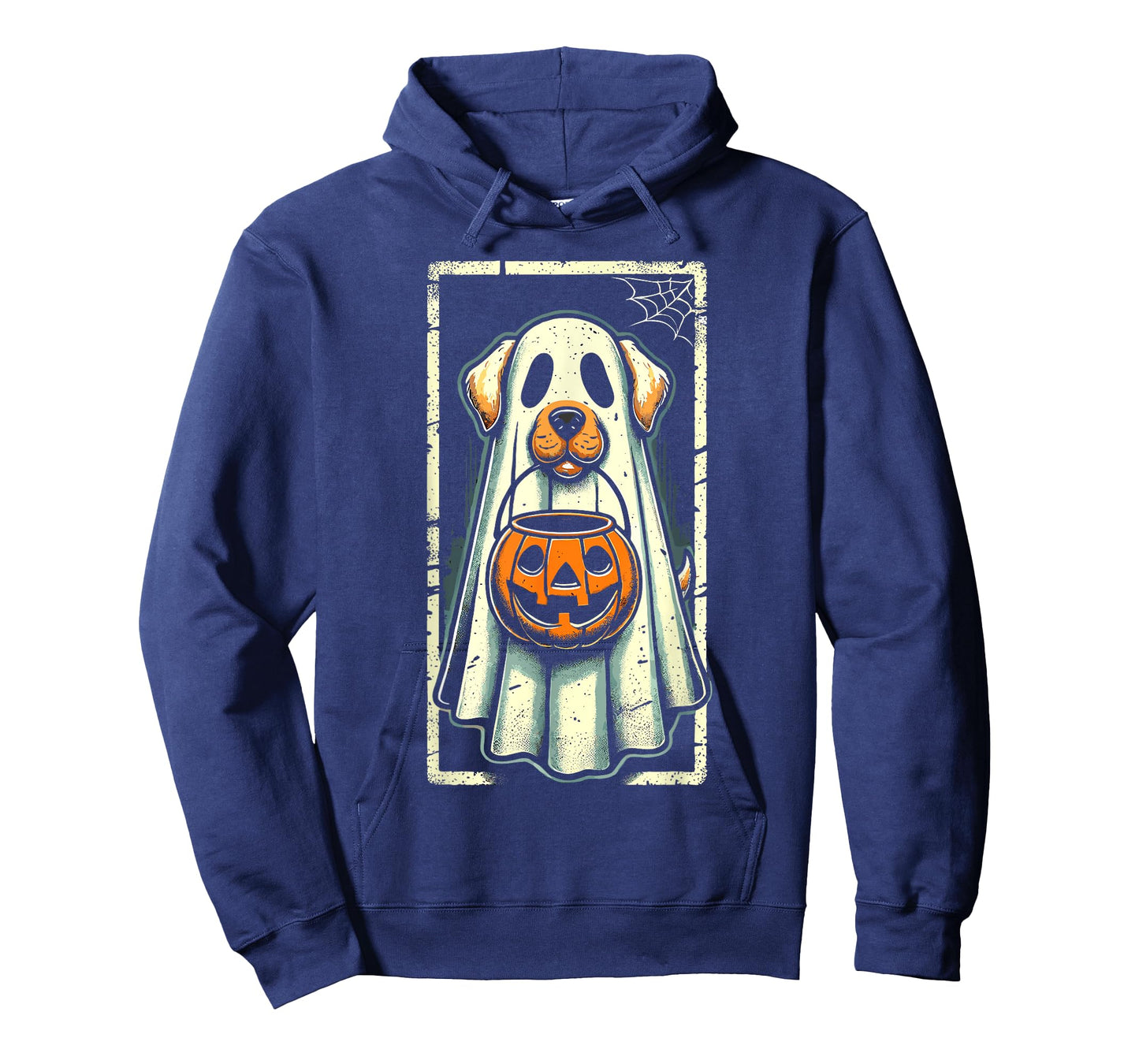 Cute Ghost Dog Men Women Kids Halloween Funny Ghost T-Shirt