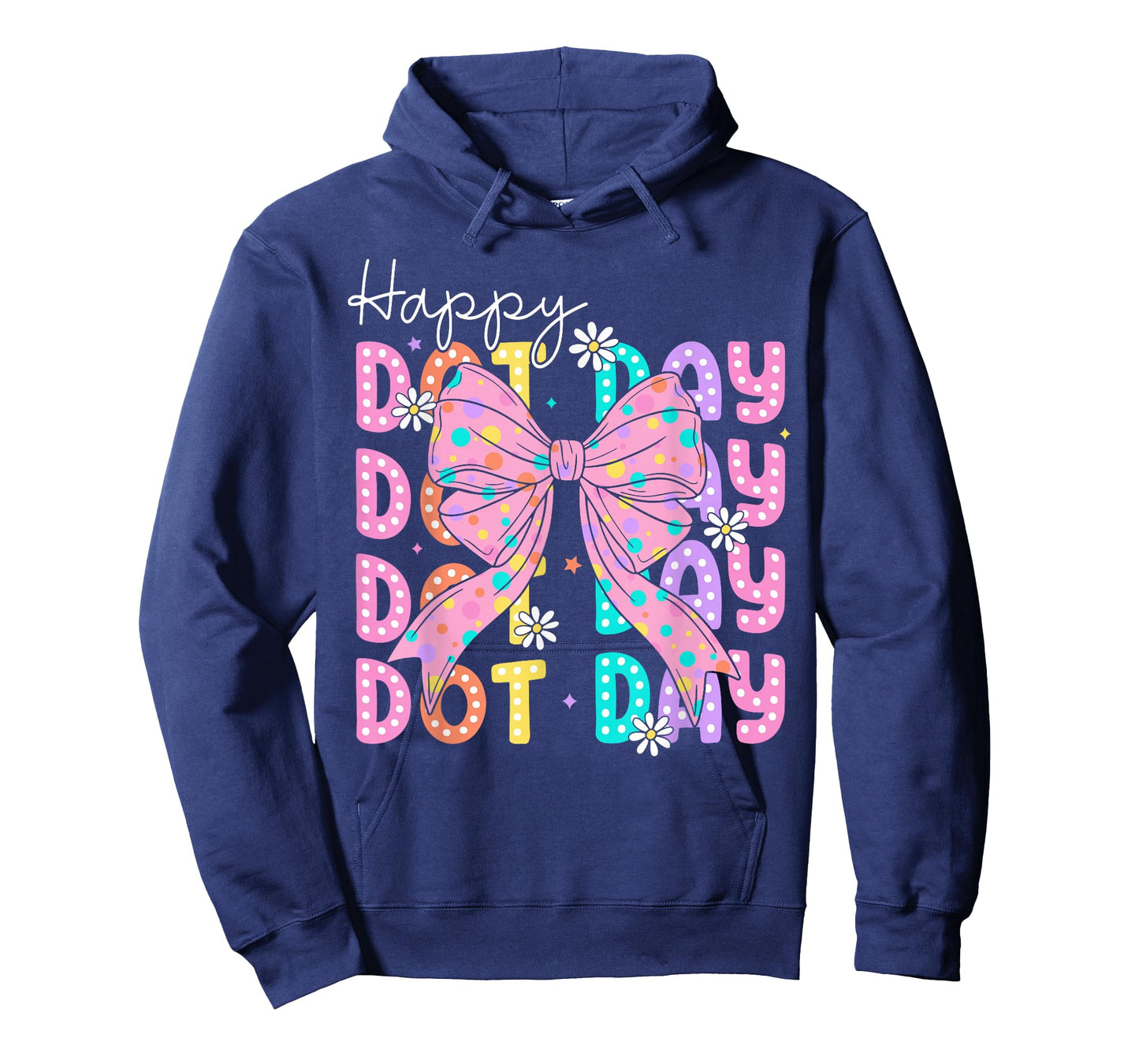 Happy Dot Day 2025 Coquette Bow Teachers Kids Boys Girls T-Shirt