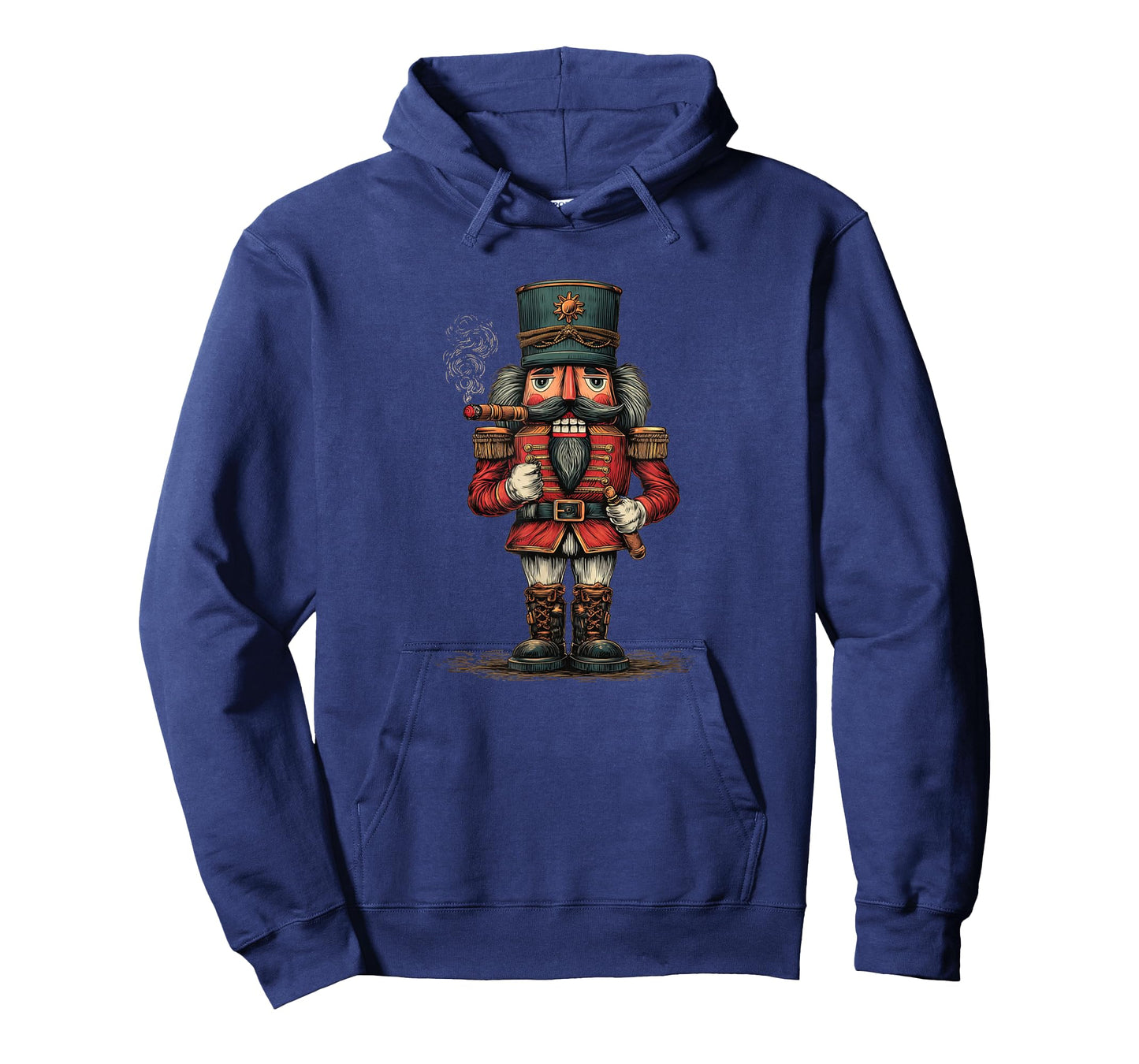 Smoker Nutcracker with Cigar for Xmas Lovers T-Shirt