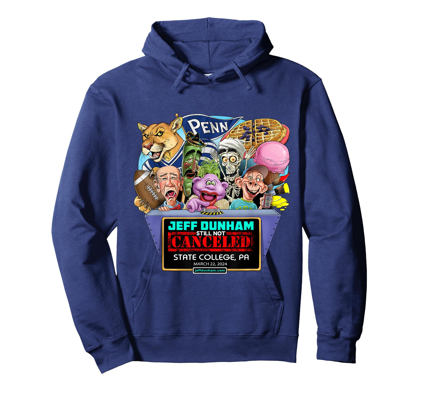 Jeff Dunham State College, PA (2024) T-Shirt