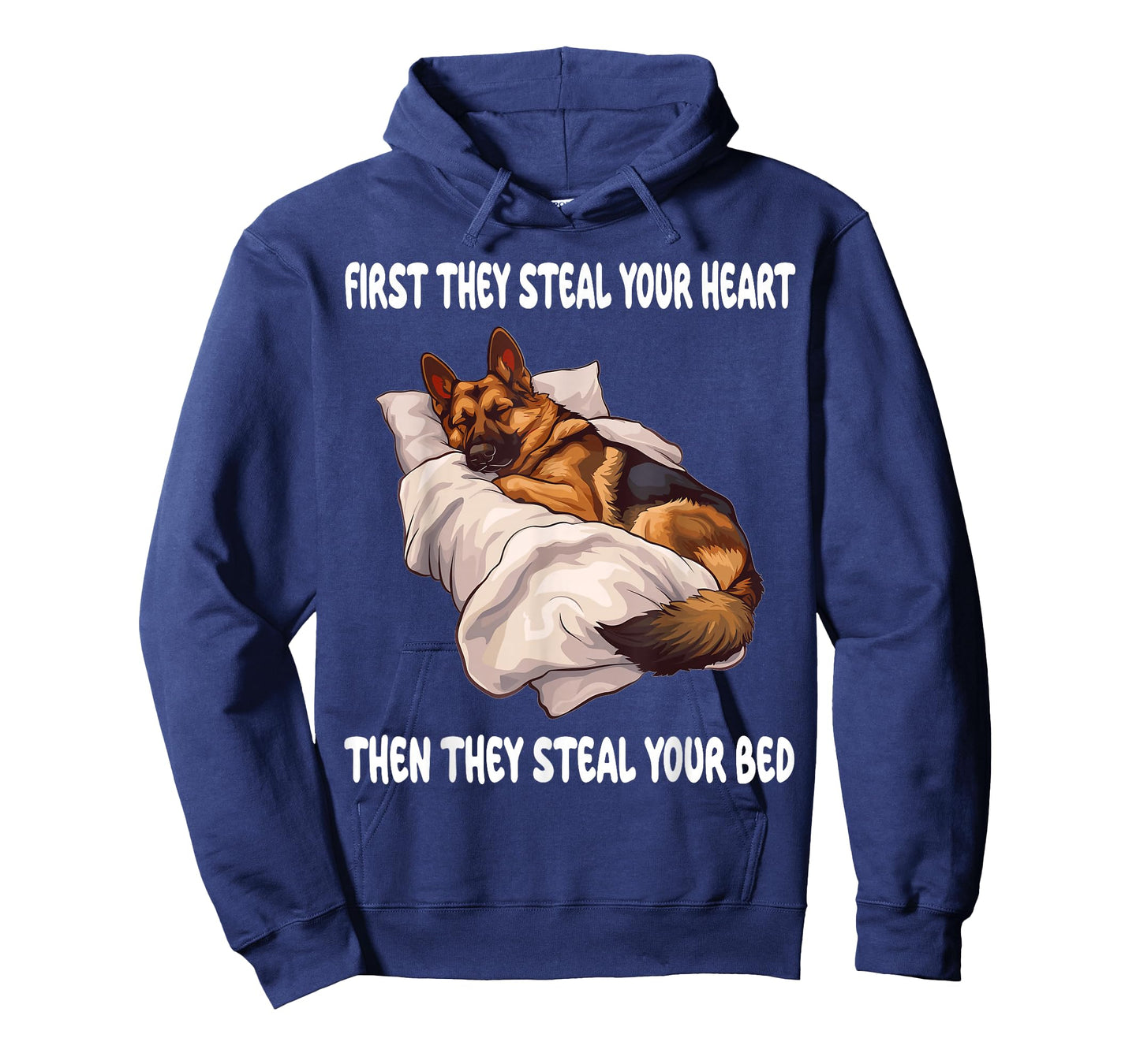 German Shepherd Sleeping Pajamas Nightgown T-Shirt
