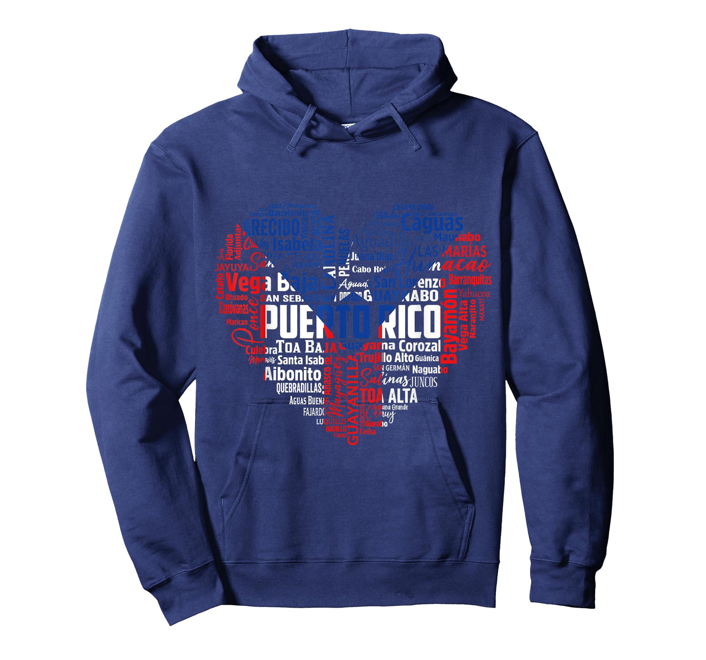 Puerto Rico Cities Flag Puerto Rican roots culture men women T-Shirt