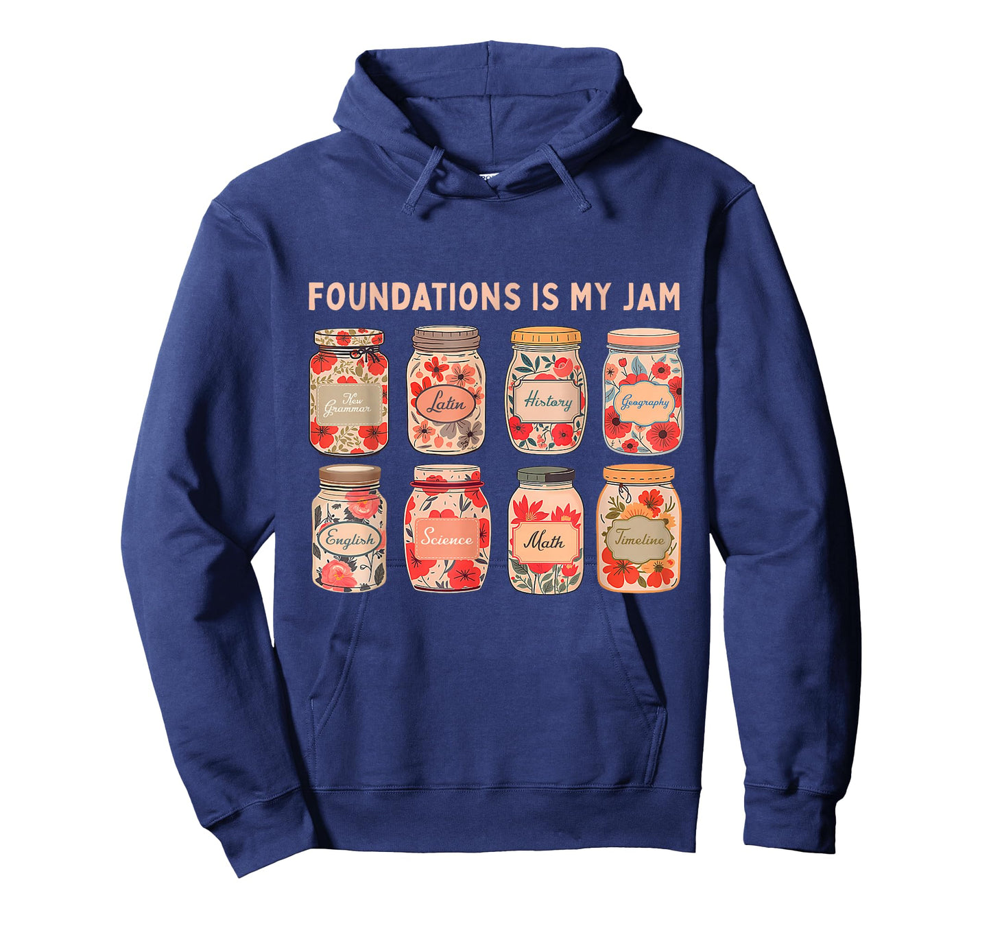 Foundations is My Jam Homeschool Learning Humor T-Shirt