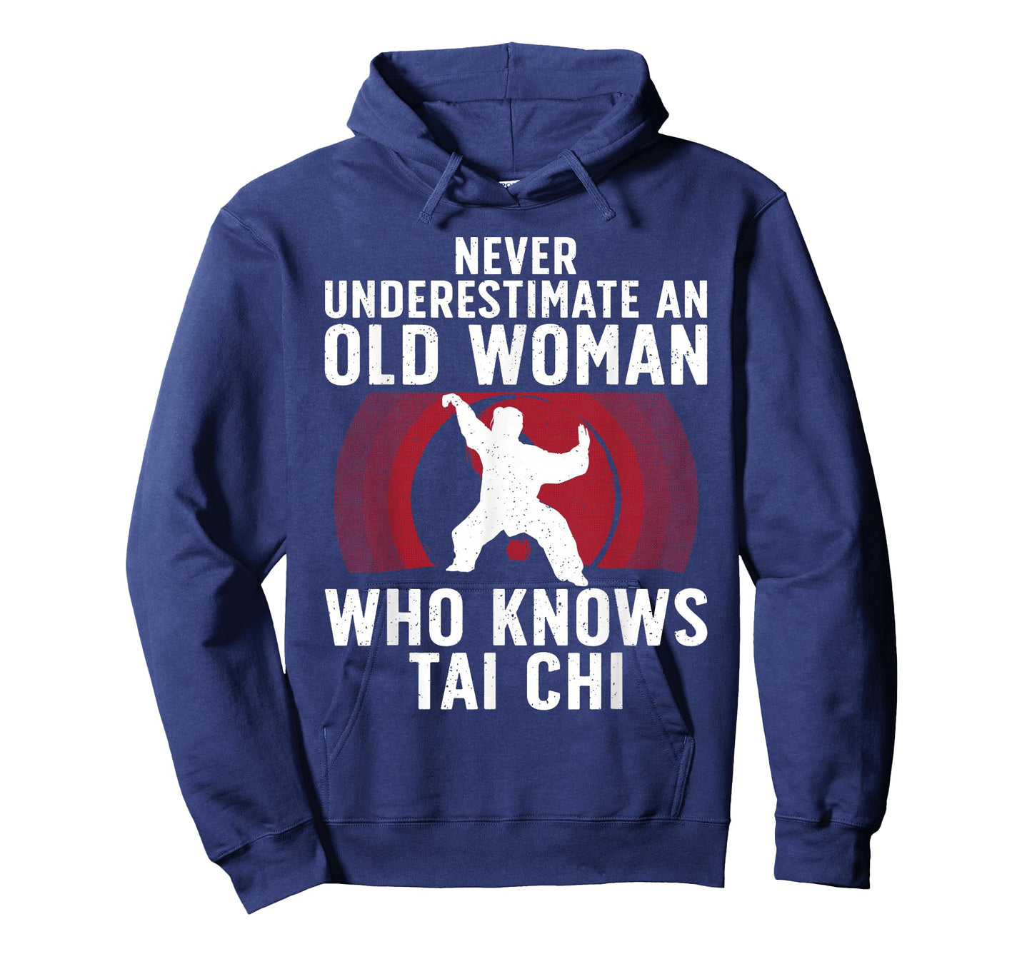Funny Tai Chi Design for Women Grandma Martial Arts Lovers T-Shirt