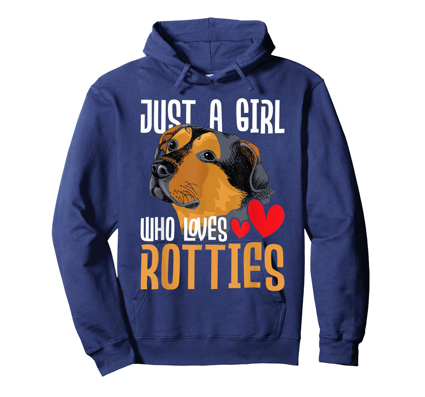 Just A Girl Who Loves Rotties - Rottweiler Dog Owner Puppy T-Shirt