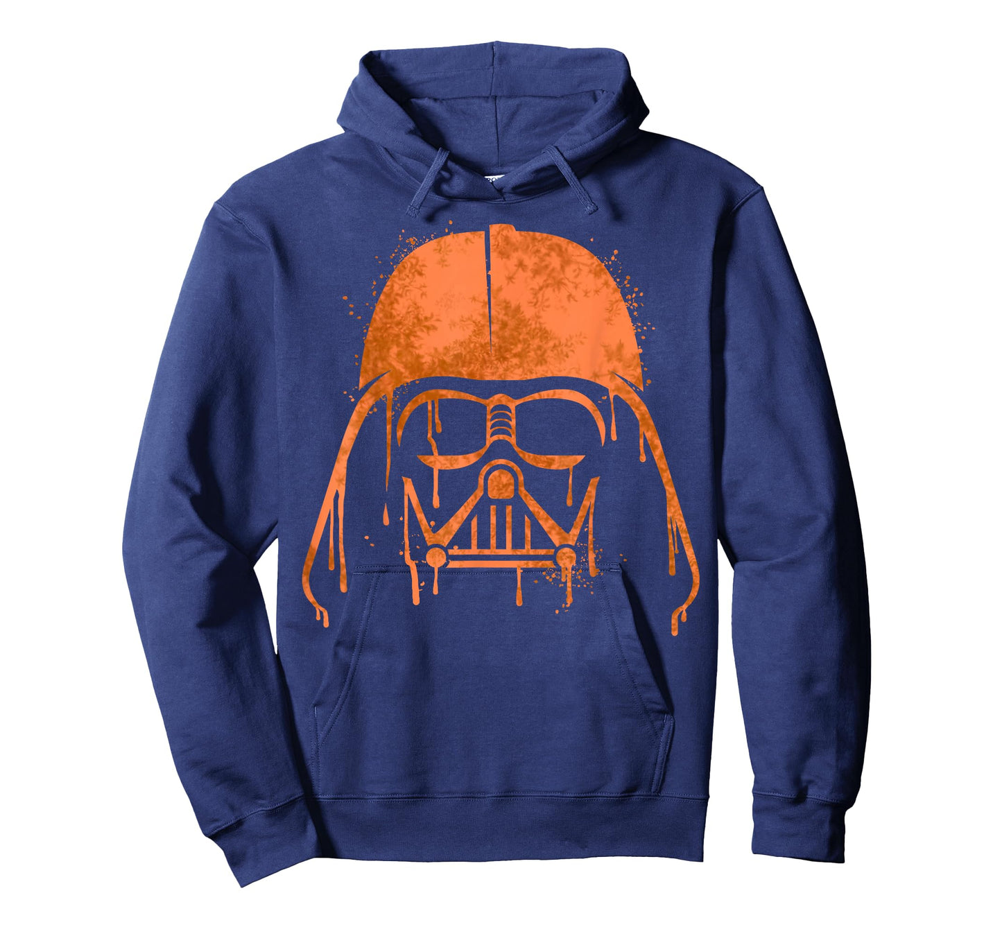 Star Wars Darth Vader Orange Helmet Drip Halloween T-Shirt