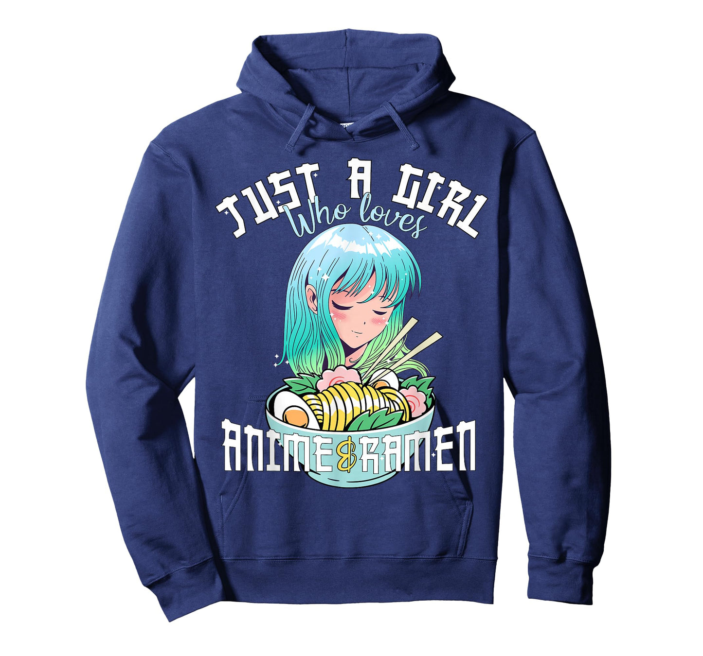 Anime Girl Shirt Just a Girl Who Loves Anime and Ramen T-Shirt