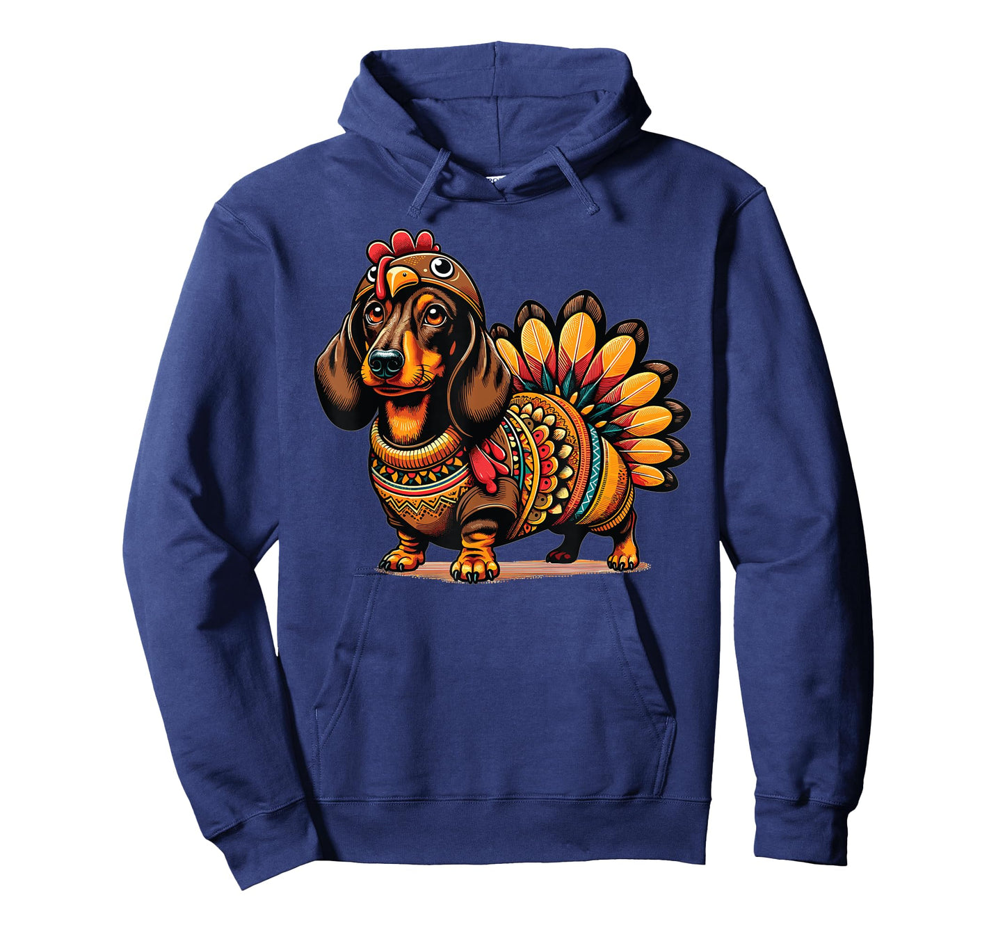 Doxie Dachshund Dog Turkey Costume Women Men Kids Toddler T-Shirt