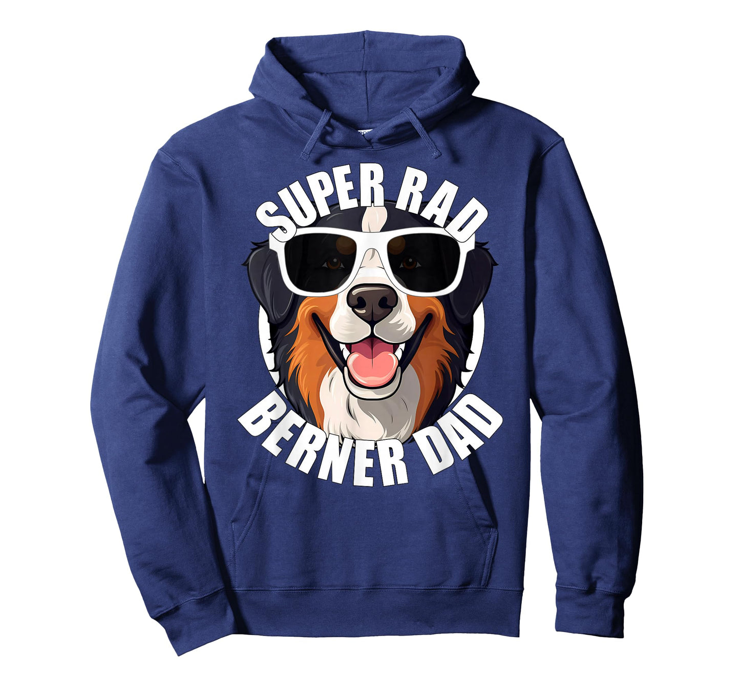 Bernese Mountain Dog Berner Dad Funny Super Rad Puppy Dog T-Shirt