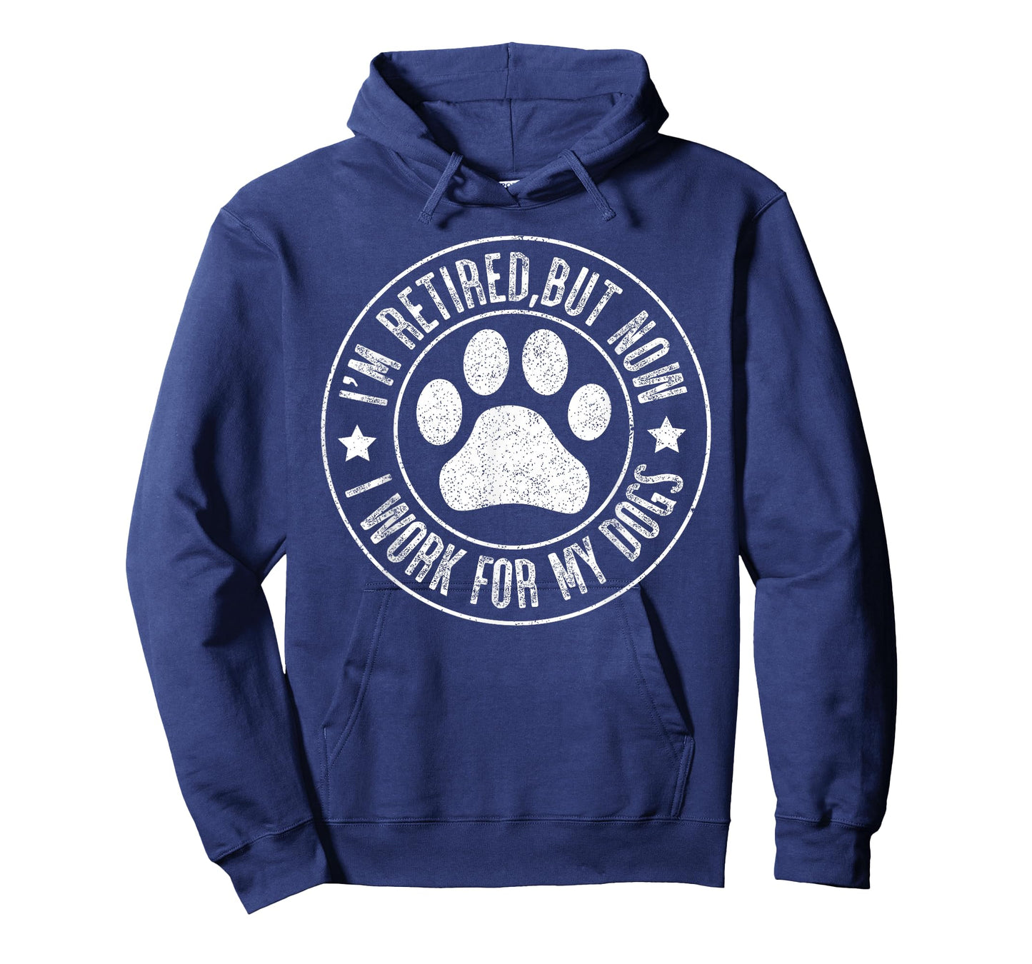 Im retired 2024 But Now I Work For My Dogs, Funny Retirement T-Shirt