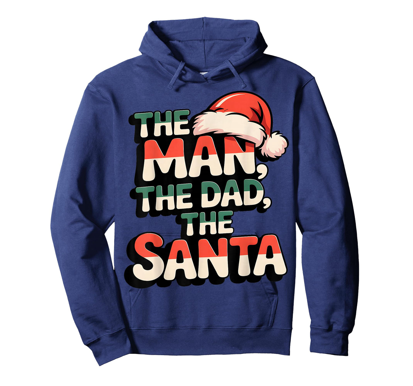 The Man The Dad The Santa Funny Christmas T-Shirt