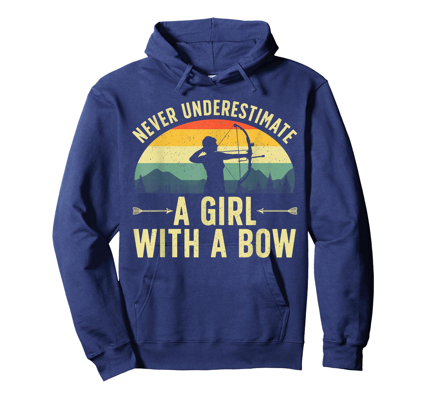 Cool Archery For Women Girls Female Archer Bow Hunter Arrow T-Shirt