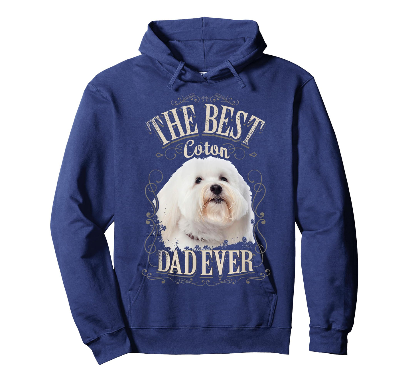 Best Coton Dad Ever Funny Coton de Tulear Dog Gifts Vintage Men T-Shirt