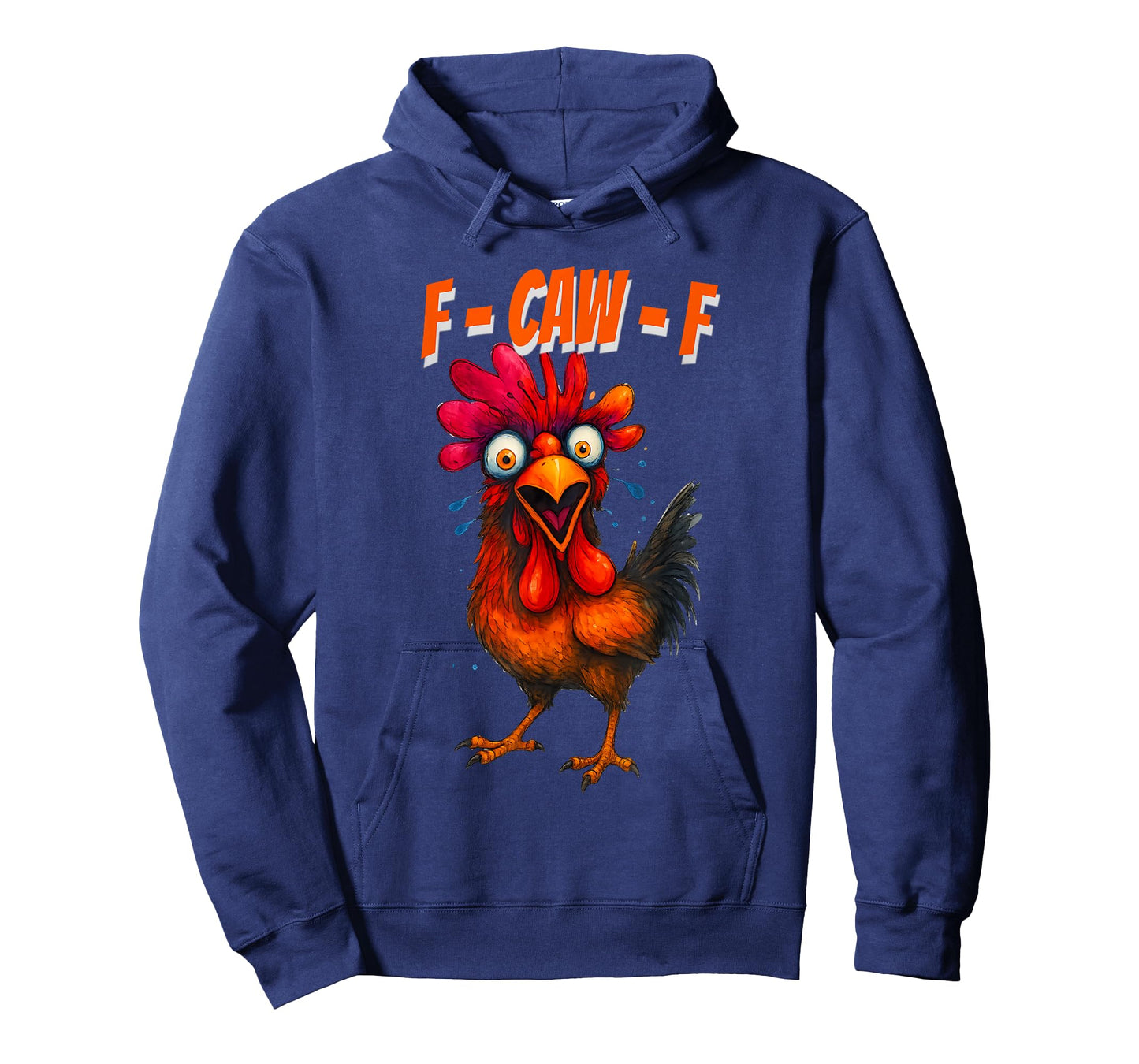F-CAW-F Funny Chicken Design for Animal Lovers T-Shirt