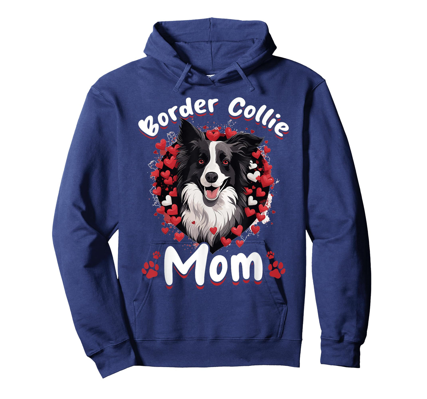 Border Collie Dog - Border Collie Mom T-Shirt for Men Women Girls Kids