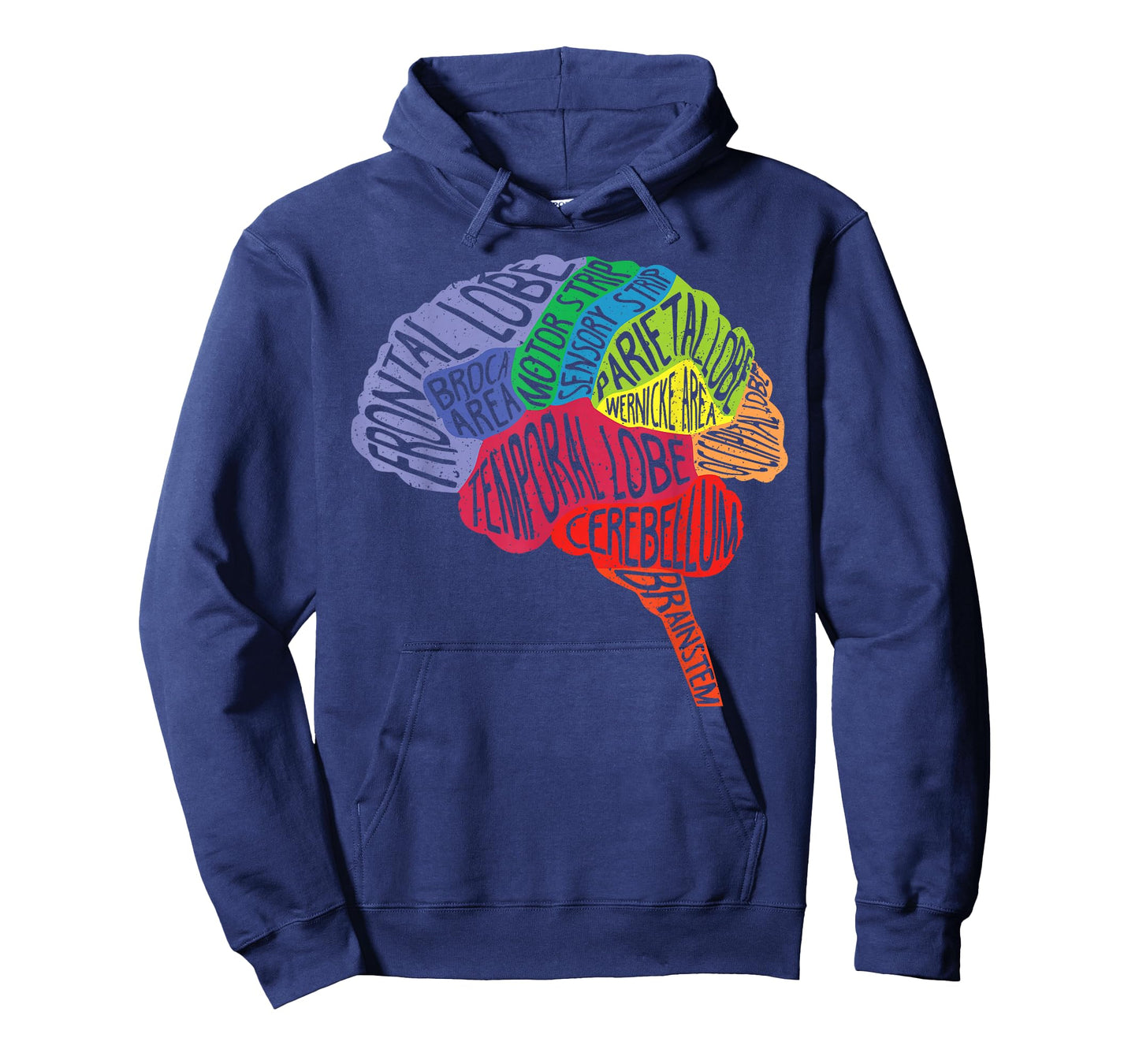 Parts Area Brain Neurologist Neurology Brain Map Surgeon T-Shirt